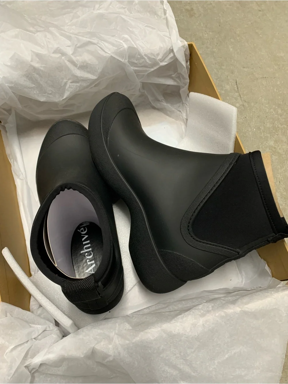 Archivepke Epke Rubber Boots (Deep Sleep) - Size 6.5